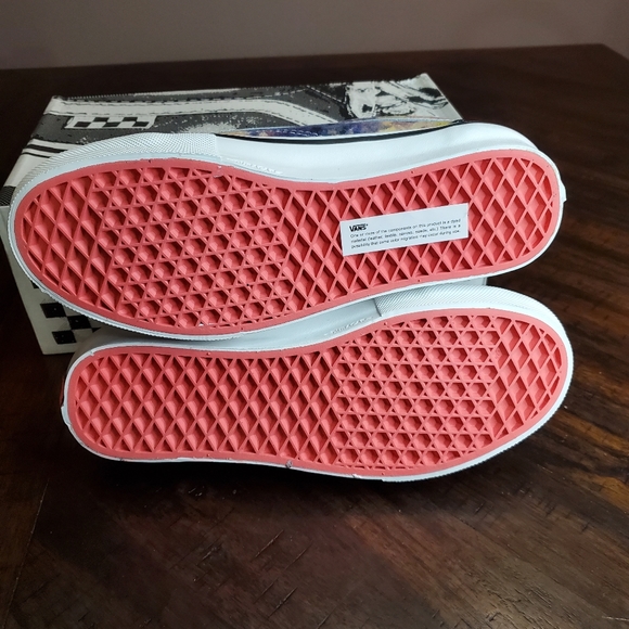 Vans Skate Old Skool Tie-Dye Terry Black/Multi Men Size 7 - Picture 6 of 11